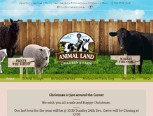 Tablet Screenshot of animalland.com.au